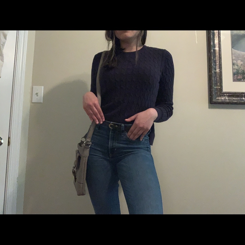 Navy blue H&M comfy sweater!